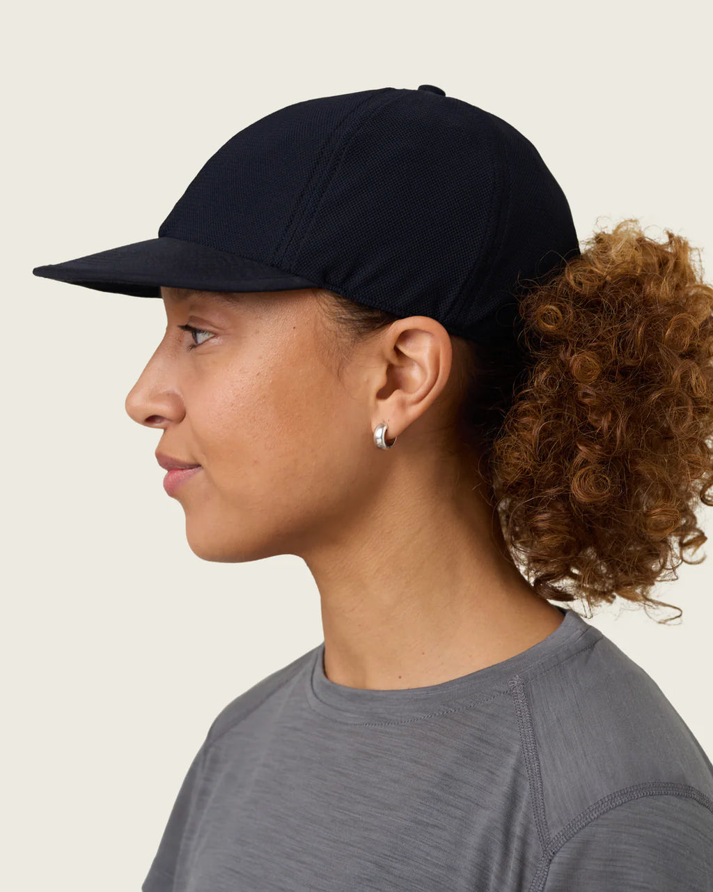 6 Panel Mesh Running Cap