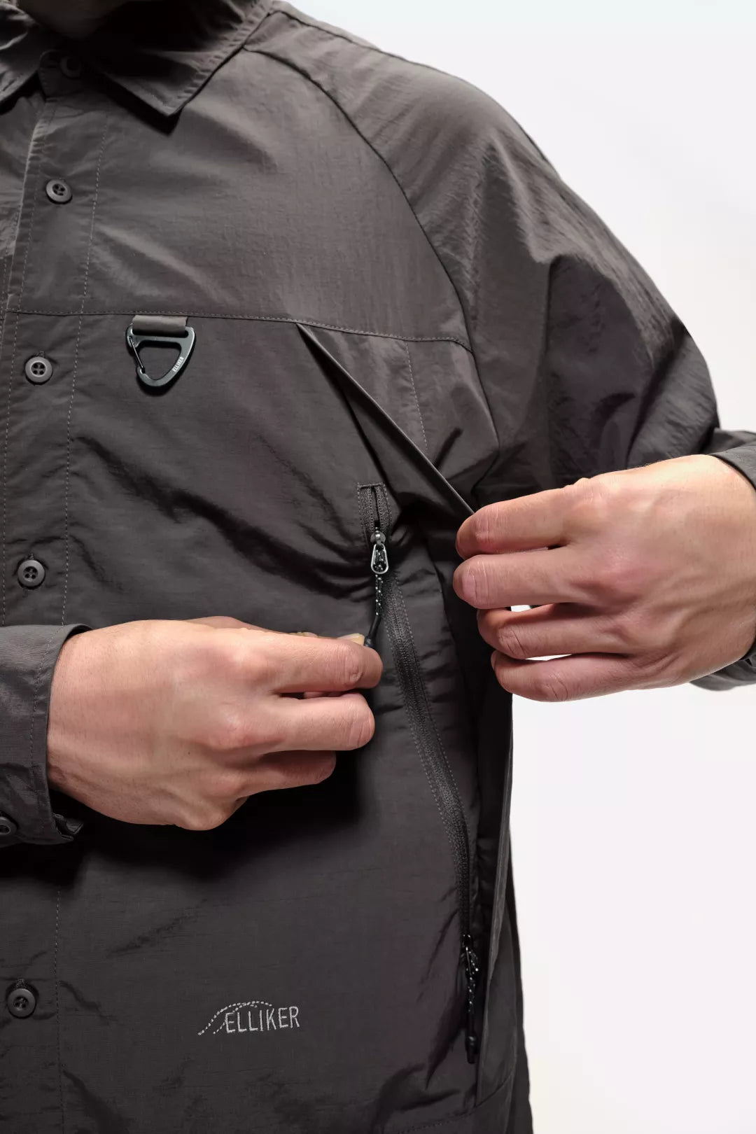 Craw Long Sleeve Zipper Tech Shirt